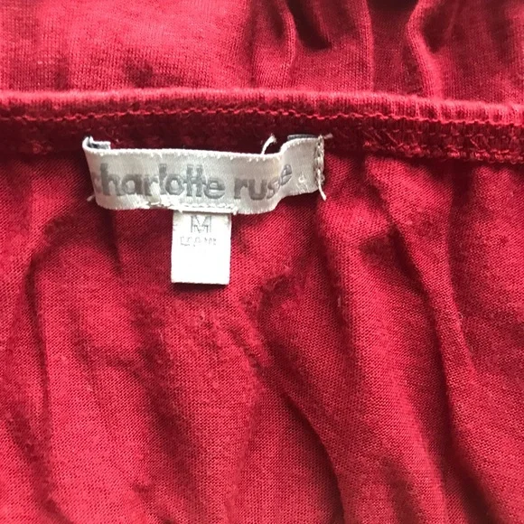 Charlotte Russe ruffle tank. - Picture 8 of 10